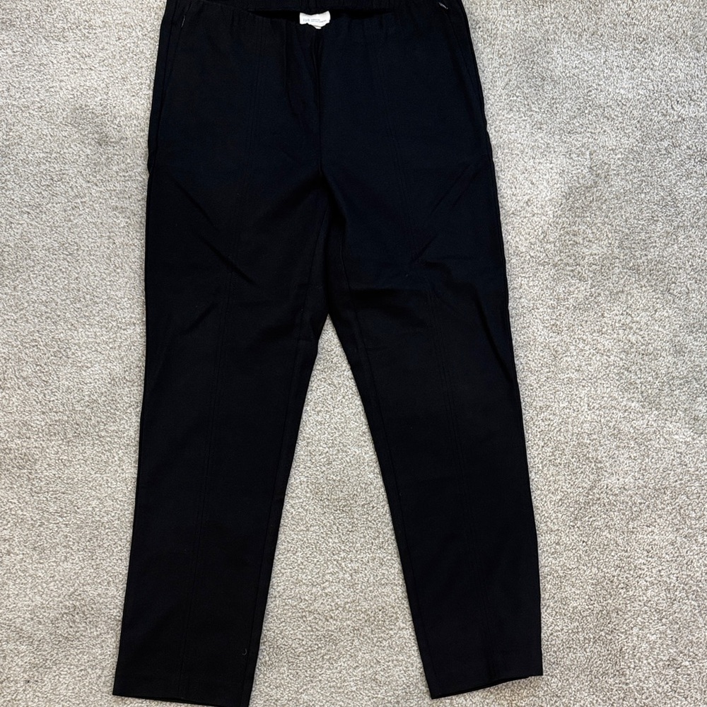 J Jill Essentials Sleek Black Women’s Slip-on Pants